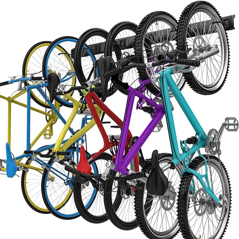Bike Wall Storage, 4 Bike Kit