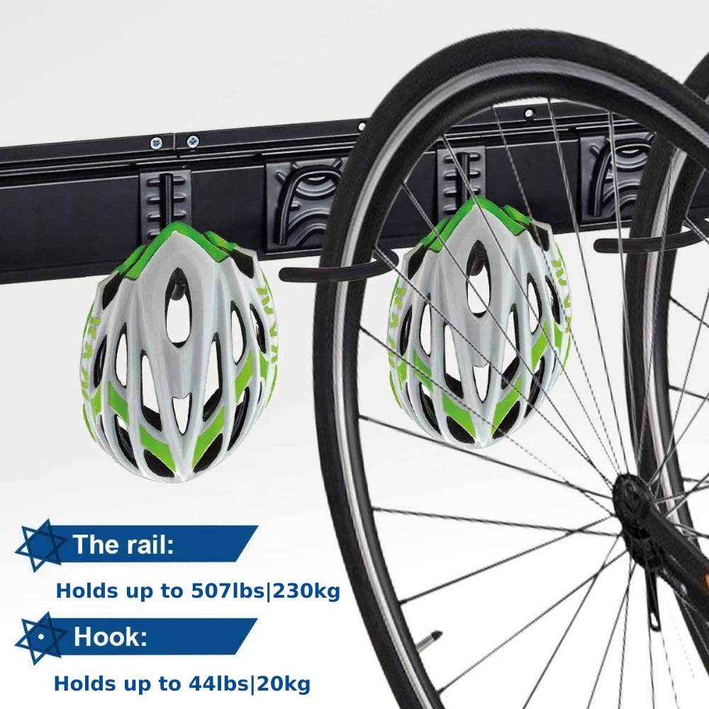 Bike Wall Storage, 4 Bike Kit